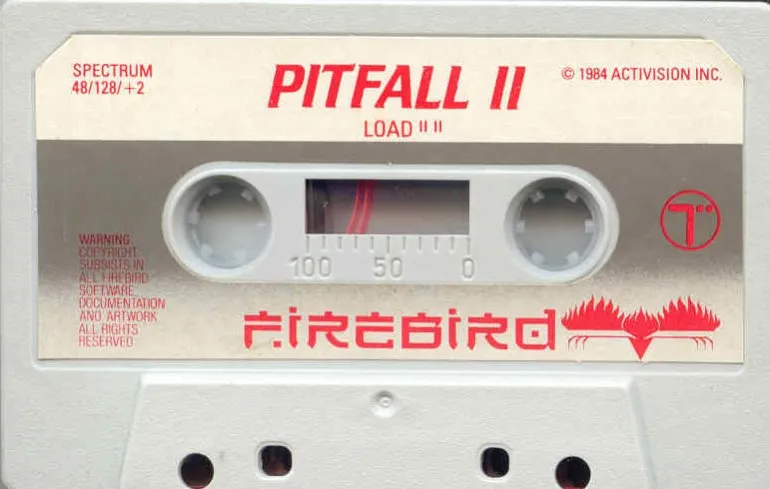 Pitfall II: Lost Caverns cart