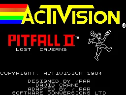 Pitfall II: Lost Caverns screenshot