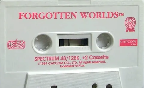 Forgotten Worlds cart