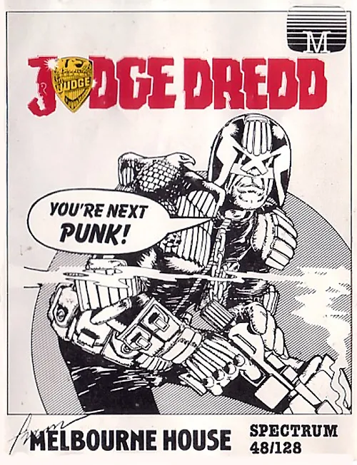Judge Dredd box art