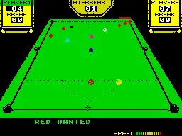 Backdrop artwork for 3D Snooker