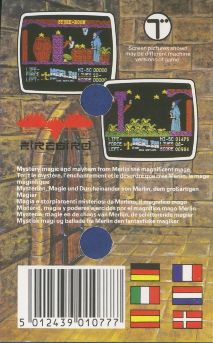 Merlin box back