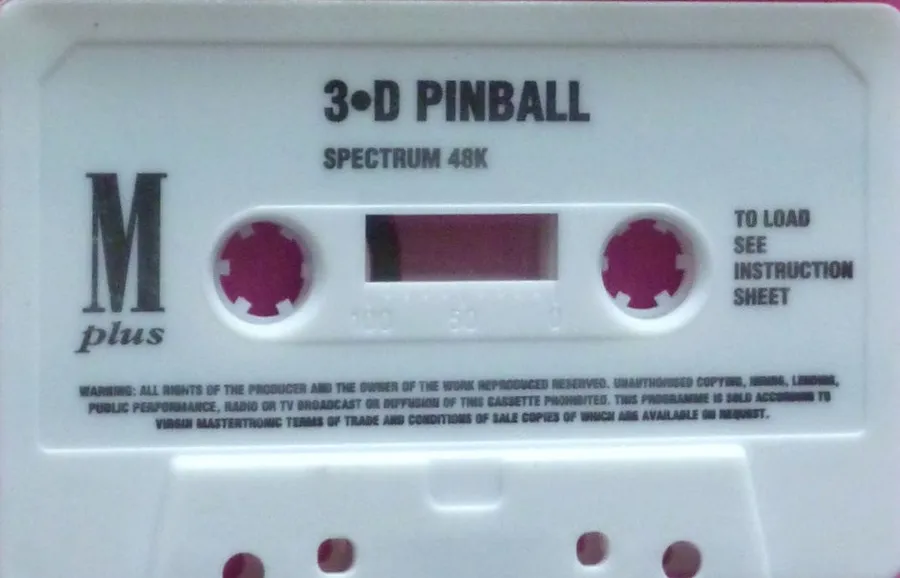 3-D Pinball cart