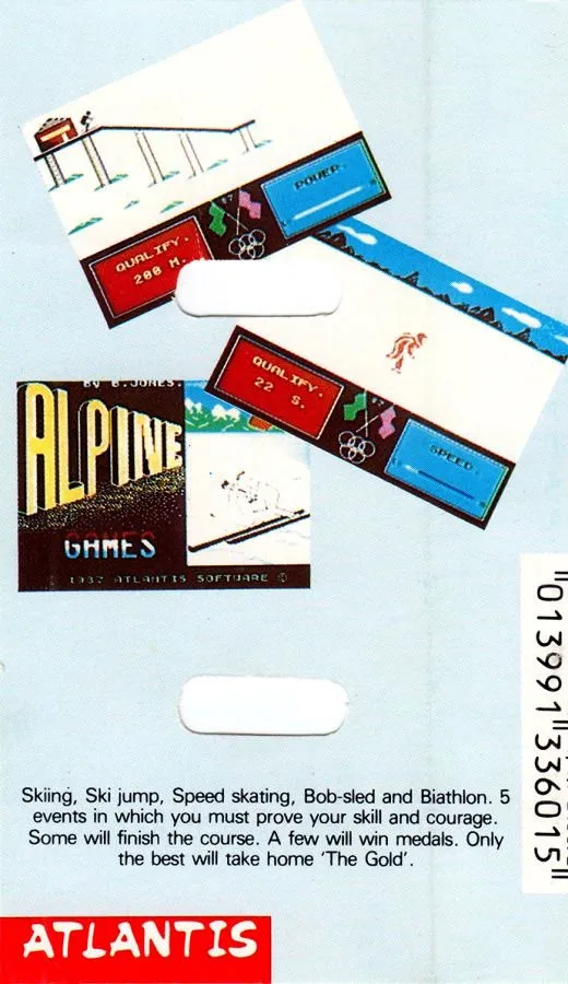 Alpine Games box back