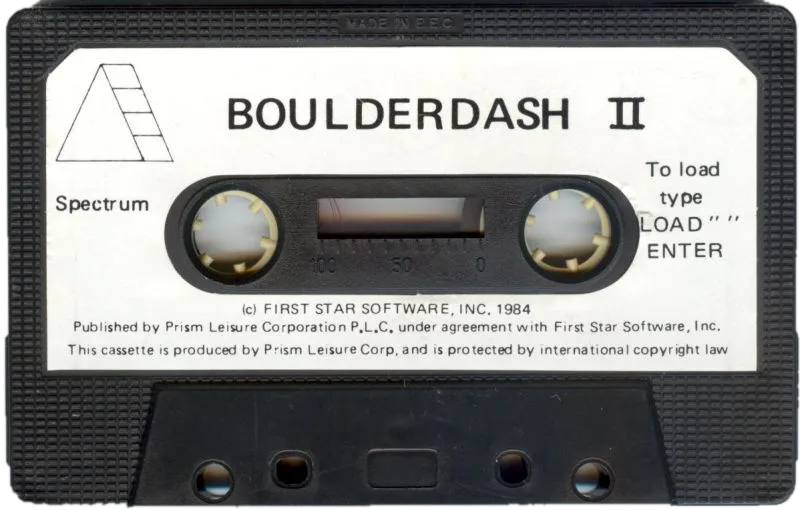Boulder Dash II: Rockford's Revenge cart