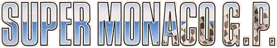 Super Monaco GP logo