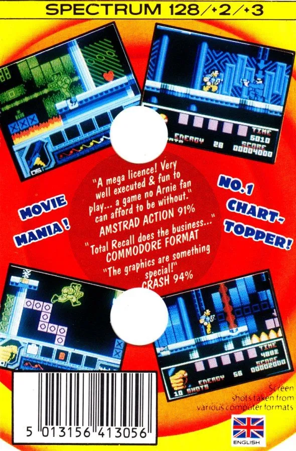 Total Recall box back
