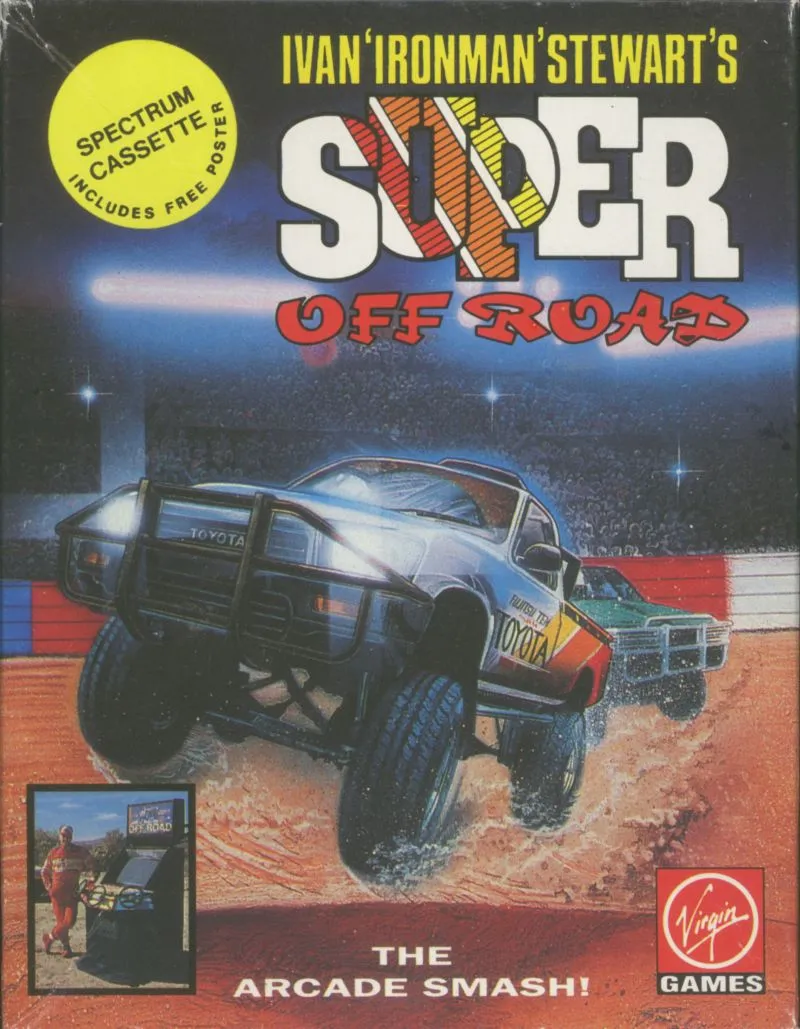Ivan 'Ironman' Stewart's Super Off Road box art