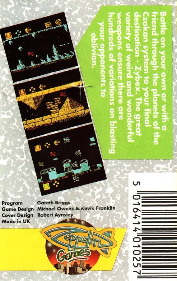 Zybex box back