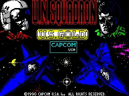 U.N. Squadron screenshot