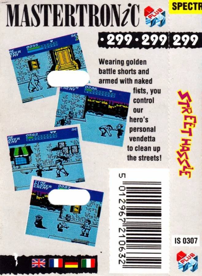 Street Hassle box back