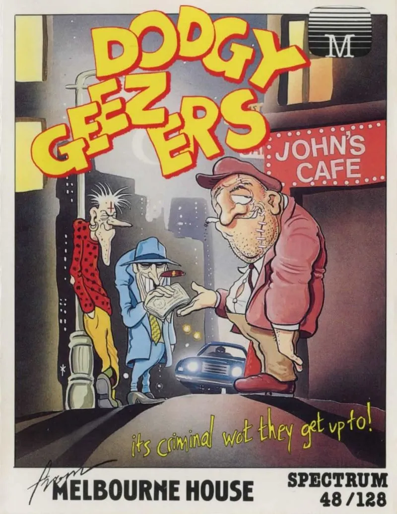Dodgy Geezers box art