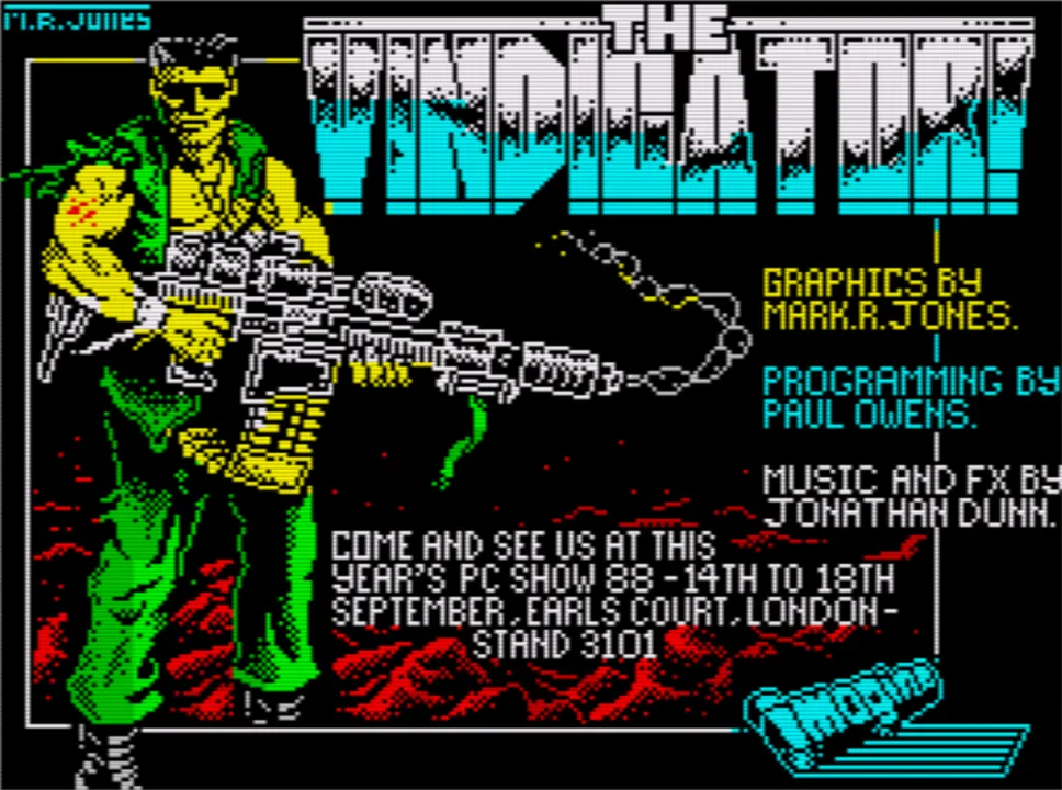 Backdrop artwork for The Vindicator