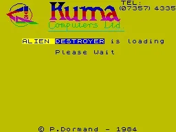 Alien Destroyer screenshot
