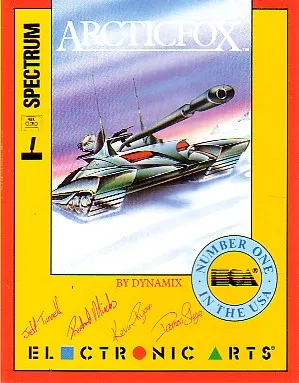 Arcticfox cover art for Sinclair ZX Spectrum