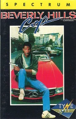 Beverly Hills Cop cover art for Sinclair ZX Spectrum