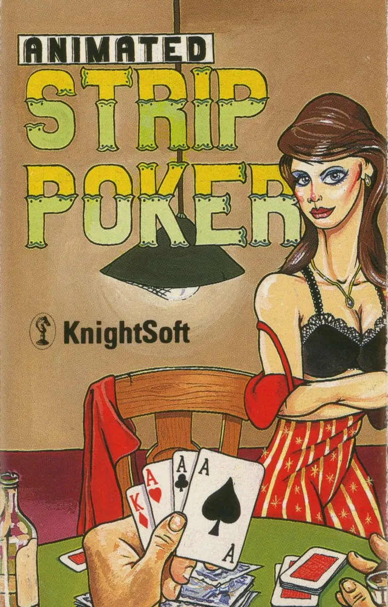 Animated Strip Poker box art