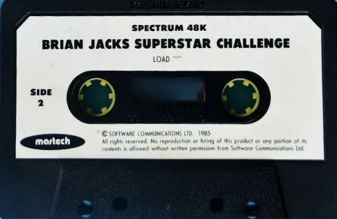 Brian Jacks Superstar Challenge cart