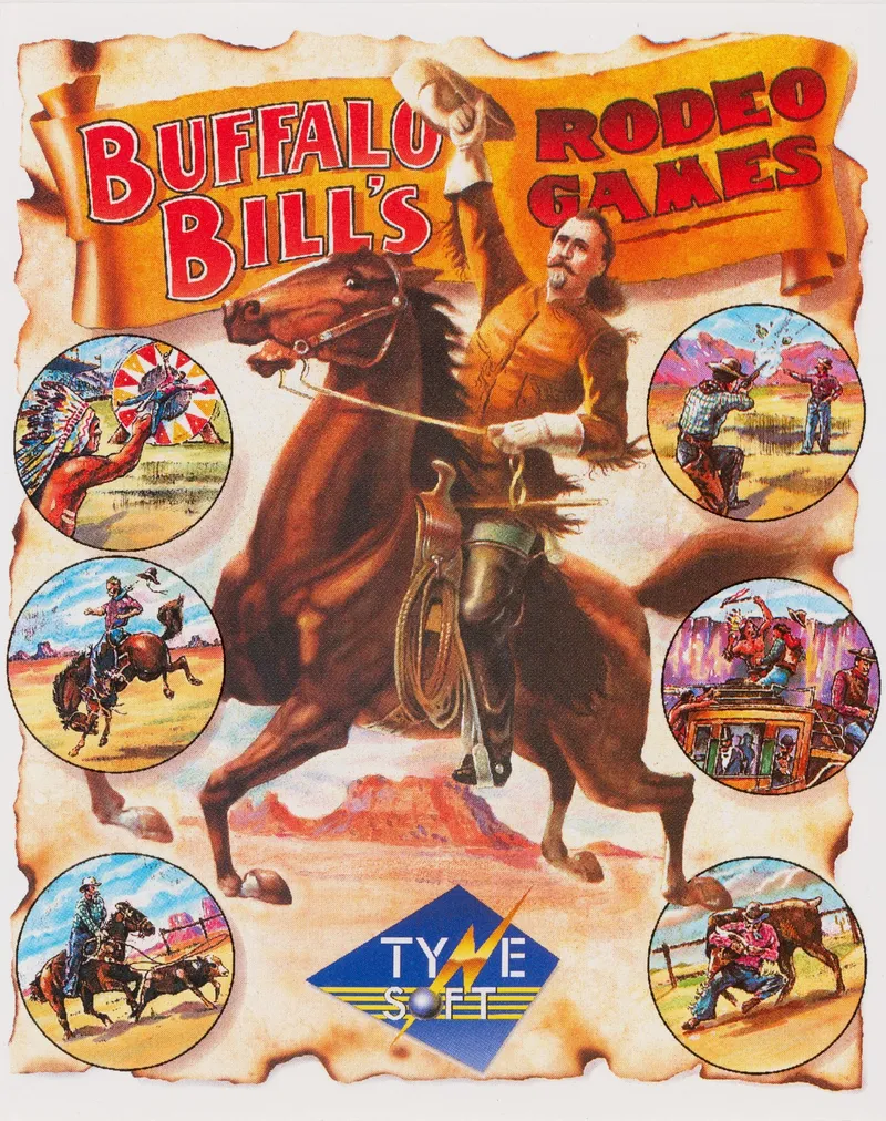 Buffalo Bill's Rodeo Games box art