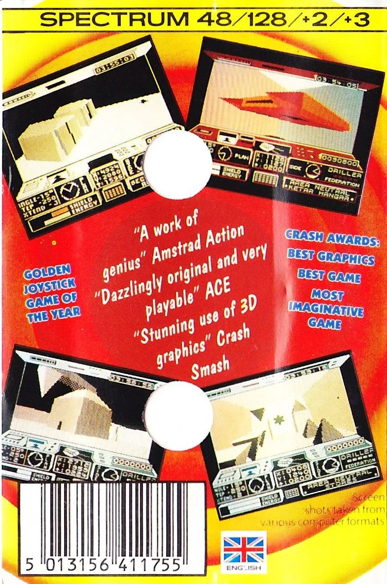 Driller box back