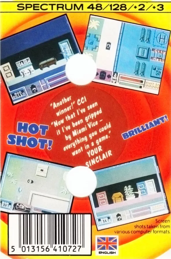 Miami Vice box back