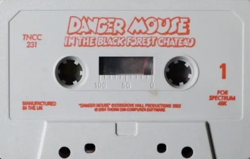 Danger Mouse in The Black Forest Chateau cart