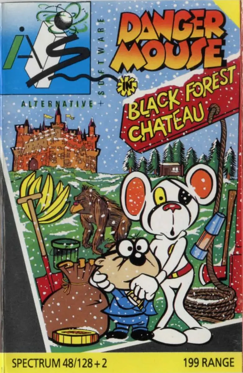 Danger Mouse in The Black Forest Chateau box art