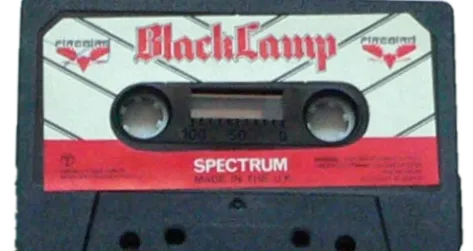 Black Lamp cart