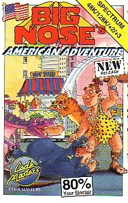 Big Nose's American Adventure box art