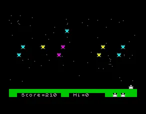 Backdrop artwork for Alien Attack