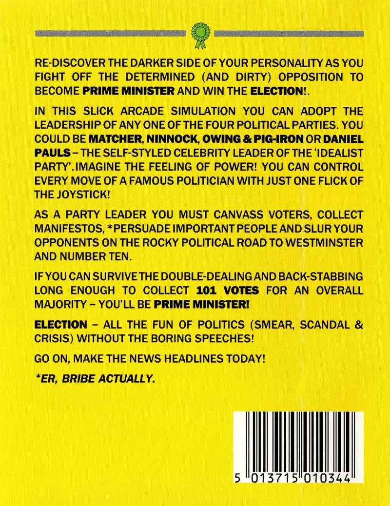 Election box back