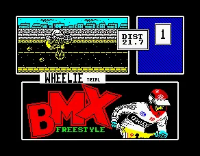 Backdrop artwork for BMX Freestyle