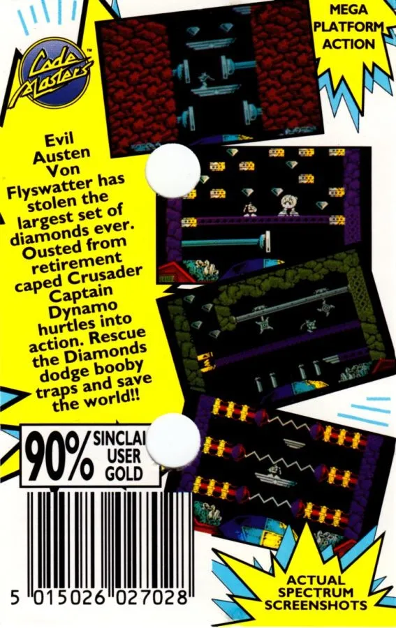 Captain Dynamo box back