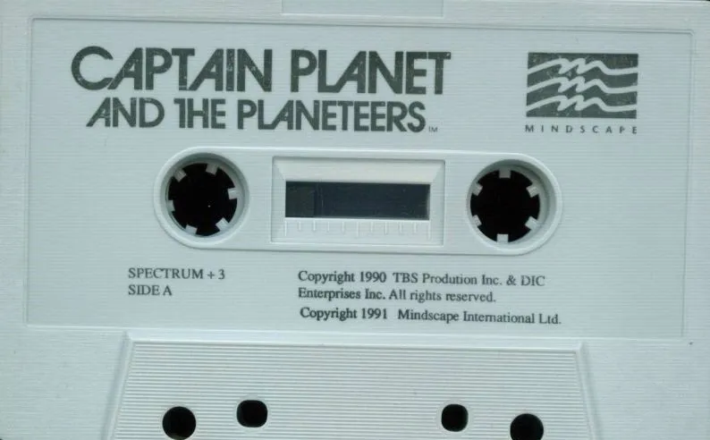 Captain Planet and the Planeteers cart