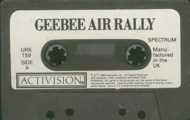 GeeBee Air Rally cart