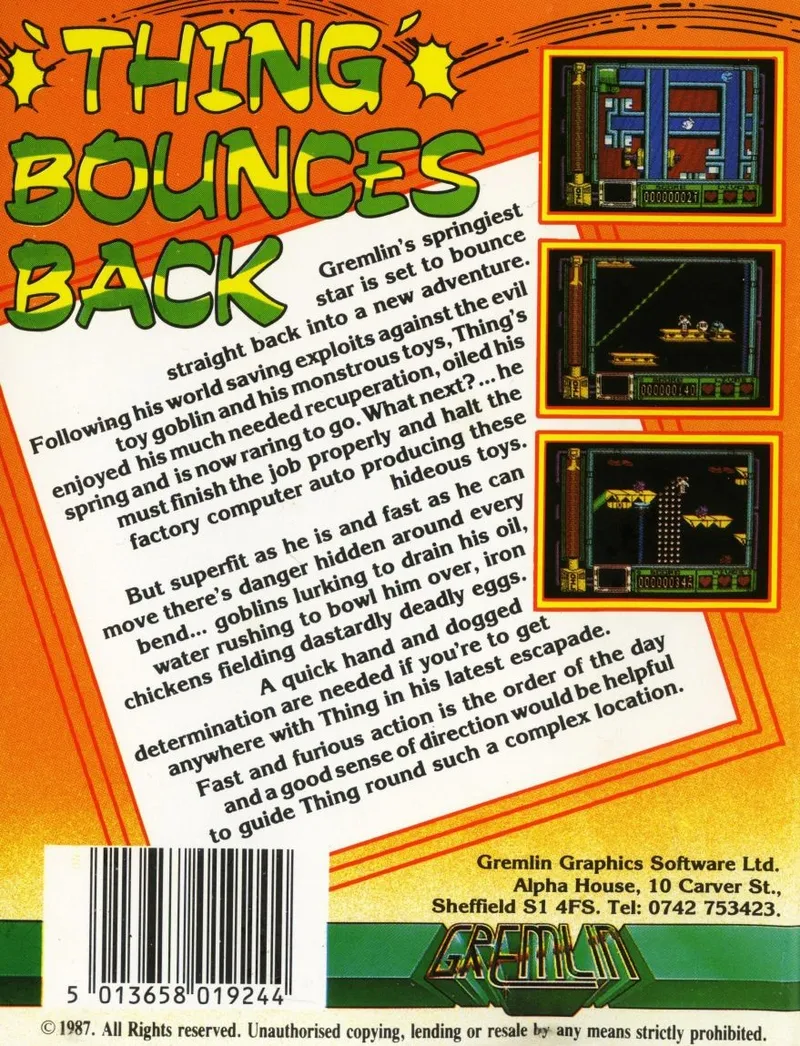 Thing Bounces Back box back