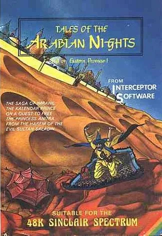 Tales of the Arabian Nights box art