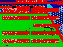 Backdrop artwork for ZX Football Manager 2005