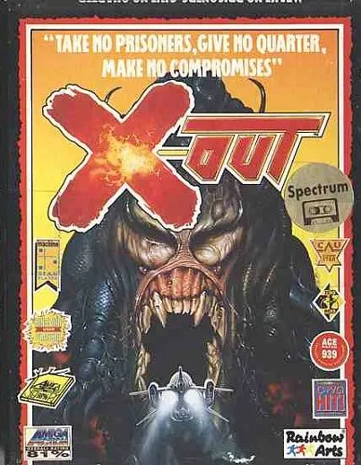 X Out box art