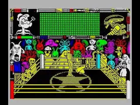 Backdrop artwork for Popeye 3: Wrestle Crazy