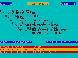 World Soccer League screenshot
