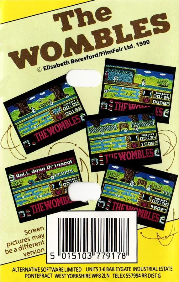 The Wombles box back