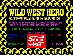 Backdrop artwork for Wild West Hero
