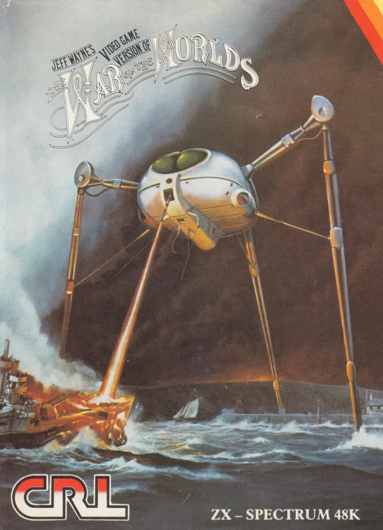 The War of the Worlds box art
