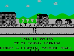 The War of the Worlds screenshot