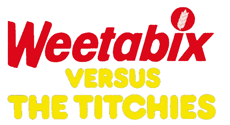 Weetabix Versus the Titchies logo