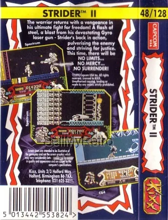 Strider II box back