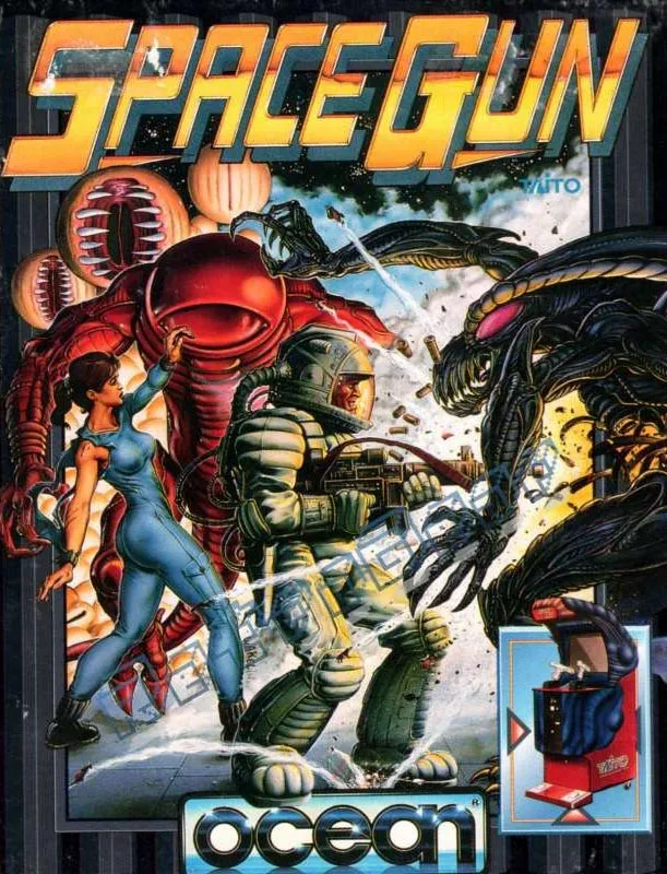 Space Gun box art