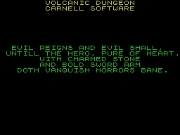 Volcanic Dungeon screenshot