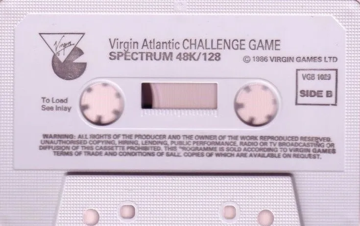 Virgin Atlantic Challenge cart